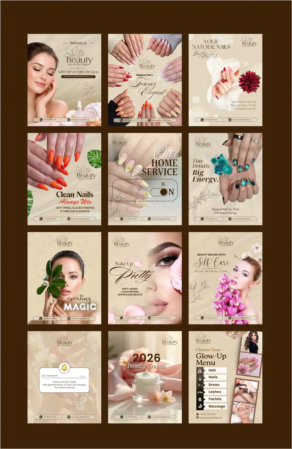 Beauty By Fulla social media campaign